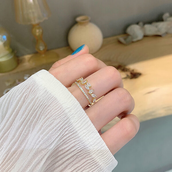 Women's Fashion Personalized Opening Adjustable Ring