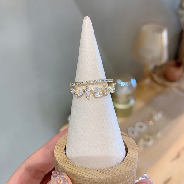 Women's Fashion Personalized Opening Adjustable Ring - Image 5