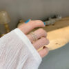 Women's Fashion Personalized Opening Adjustable Ring - Image 4