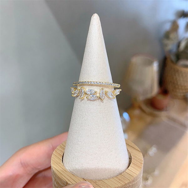 Women's Fashion Personalized Opening Adjustable Ring - Image 2
