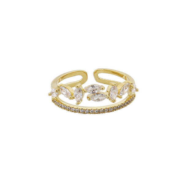 Women's Fashion Personalized Opening Adjustable Ring - Image 6