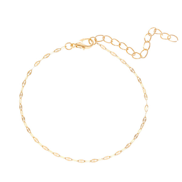 Summer Simplicity Multi-layer Chain Anklet - Image 4